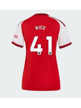 Arsenal Declan Rice #41 Replika Hemmakläder Dam 2026-27 Kortärmad